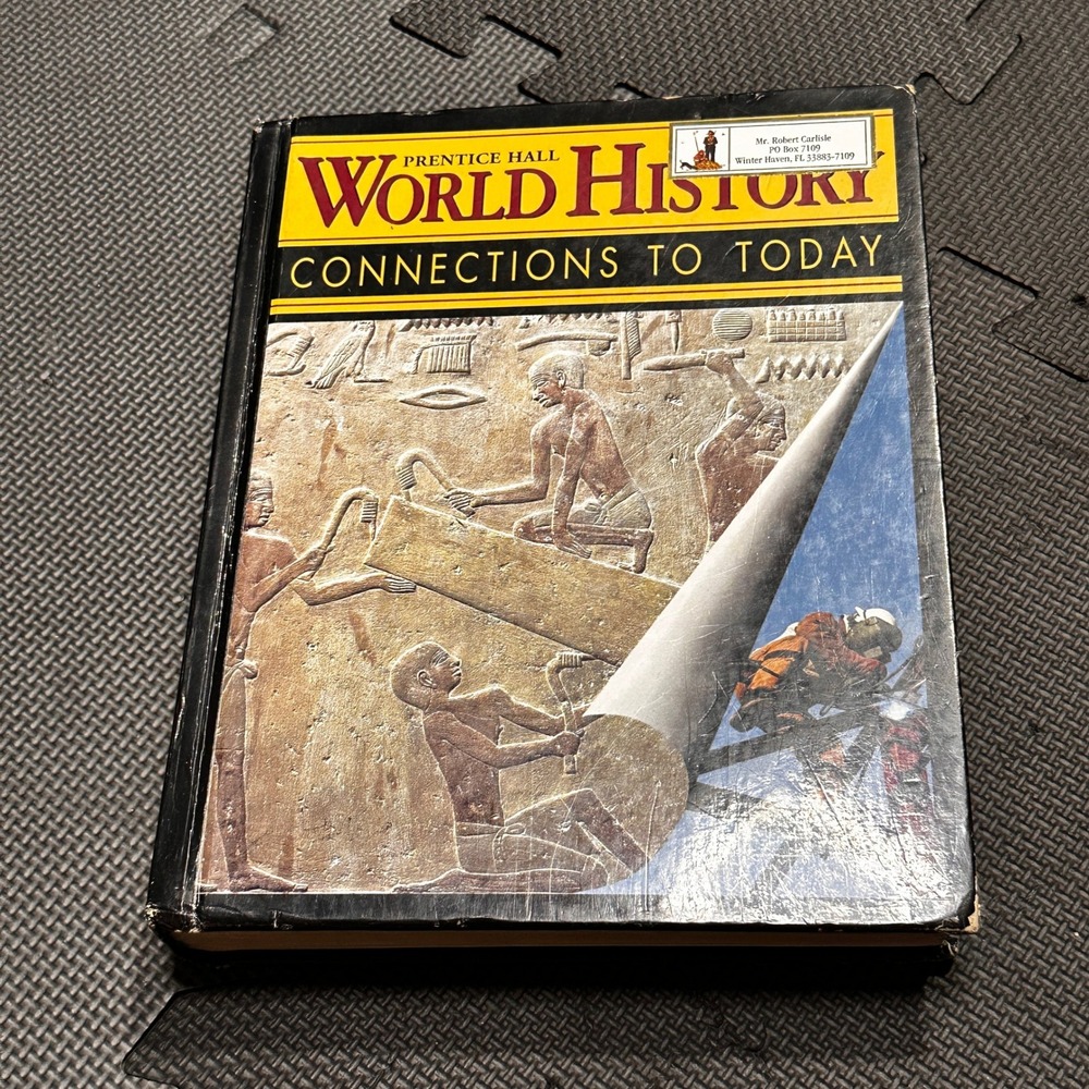 Prentice Hall World History Connections to Today Hardcover 1997 Ellis Esler